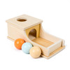 Busy edition Montessori Toys for Babies 6-12 Months Object Permanence Box Wooden Ball Drop Toy Play for 6 Month 1 2 3