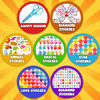 DOITEM Pipe Cleaners Craft Supplies, 1800Pcs Arts and Crafts Supplies DIY School Craft Project Including Pipe Cleaner