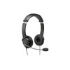 Kensington Hi-Fi Headphones with Microphone (K97603WW), Black, Universal, 3.5mm