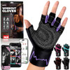 MhIL Workout Gloves for Women  Breathable Gym Gloves for Women with Palm Protection and Enhanced Grip  Padded Weight