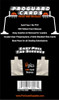 Tabbed Card Sleeves 5pks with Easy Pull Tab for Top Loaders & Semi Rigid Holders 500 Sleeves