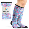 Viasox Compression Socks for Women and Men, Knee High Socks 12-15 mmhg Circulation Support for Flight, Travel, Daily