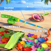 CozyBomB Magnetic Fishing Toys Game Set for Kids | Water Table Bathtub Kiddie Pool Party Pole Rod Net, Outdoor