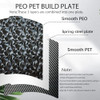 Sahvaim 3D Printer Platform PEO PET Bambu Lab Build Plate for Bambu Lab X2D/P2S/P1S/P1P/A1/X1C/X1/X1E,257x257mm