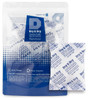 Dry & Dry 50 Gram [10 Packets] Silica Gel Packets Desiccants, Silica Packets - Rechargeable Moisture Absorbers for