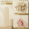 Tioncy 1000 Pcs Mini Sticks for Crafts 1.57 x 0.39 x 0.08 Inches Natural Ice Cream Wooden Small Sticks for Adults DIY