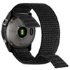mmAbanen Hook and Loop Quick Dry Watch Band for Fenix 8 47mm/ epix Pro 47mm/ Fenix 7/6/5, 22mm Woven Nylon Ultralight