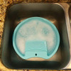 Ohisu Blue Washboard Basin for Hand Washing Clothes and Small Delicate Articles
