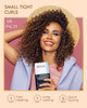 Small Curling Iron 3/8 Inch, Tiny Curling Wand for Short Hair, Dual Voltage