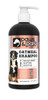 Natural Oatmeal Dog-Shampoo and Conditioner - 20oz Medicated Clinical Vet Formula Wash for All Pets Puppy & Cats -