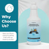 Steam & Go Demineralized Water for Steam Mop  Clean Ocean Scent, 32 oz (Pack of 1) | Scented Floor Cleaner Solution,