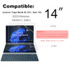 2-Pack (Tempered Glass) Screen Protector for 2025 New Lenovo Yoga Book 9i Dual (14IAH10) 2-in-1 Laptop 14 Inch-(1 Sets
