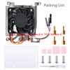GeeekPi Fan for Raspberry Pi 4, Ultra Thin ICE Tower Cooler for Raspberry Pi, PWM Cooling Fan with Aluminum Heatsink