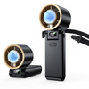 Hihvls Portable Handheld Fan with Ice Cooler, 199 Speed Personal Fan,5500mAh Rechargeable,20H Cooling Time,20000 RPM