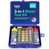 Lupo 3-in-1 Pool Test Kit | Pool Testing Kit for Residential Swimming Pools & Spas for Testing Total Chlorine, Total