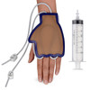 SimCoach Phlebotomy Practice Kit, Wearable Dorsal Hand IV Trainer,Black