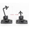 VideoSecu Speaker Wall Ceiling Mount Bracket One Pair for Universal Satellite, fits Keyhole and Thread Hole with 1/4