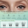 VYRILA Lash Cluster, 100pcs Eyelashes Clusters,Easy to Apply -Joy Kit