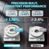 EVERYMATE Change Weight Plates 1.25LB Fractional Plate Olympic Bumper Plates for Cross Training Weightlifting