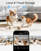 Noorio 2K Indoor Security Camera, Baby & Pet Monitor with 5/2.4 GHz WiFi