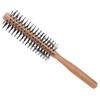 FOMIYES Small Round Brush Wooden Roller Comb for Blow Drying and Styling Curly Hair at Home Compact Hairbrush for Volume and Curl Definition