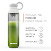 PROMIXX FORM Protein Shaker Bottle - A Premium for Shakes Infusions and Hydration Durable Gym Bottle, Leakproof Lid,