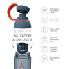 PROMIXX FORM Protein Shaker Bottle - A Premium for Shakes Infusions and Hydration Durable Gym Bottle, Leakproof Lid,