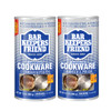 Bar Keepers Friend Cookware Cleanser & Polish (2 x 12 oz) Stainless Steel Cleaner & Degreaser for Pots, Pans, Bakeware