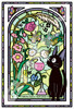 Ensky - Kiki's Delivery Service - Jiji in The Koriko Sun Room, 126 Piece Art Crystal Jigsaw Puzzle (126-AC65)