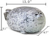 MerryXD Chubby Blob Seal Pillow,Stuffed Cotton Plush Animal Toy Cute Ocean Medium(17.6 in)