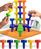 Skoolzy Peg Board Set - Montessori Toys for 2 Year Old - 33 Pc Peg Board for Kids - Occupational Therapy Toys with