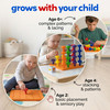 Skoolzy Peg Board Set - Montessori Toys for 2 Year Old - 33 Pc Peg Board for Kids - Occupational Therapy Toys with