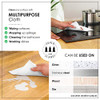 SUPERSCANDI 10 Pack Swedish Dishcloths for Kitchen - 100% Biodegradable & Compostable Reusable Paper Towels Washable,