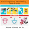 The Keepsie Pacifier Cover  Compatible with Pacifiers, Paci Clips & Plush Attachments | BPA-Free Travel Case | Pink,