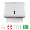 Paper Towel Dispensers, Wall Mount Commercial Toilet Tissue Dispensers Paper Towel Holder C-Fold/Multifold Paper Towel
