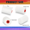 40 Pcs 2 Inch Mini Paint Roller Foam Paint Roller Covers Small High Density Household Paint Roller Covers Sponge Paint