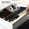 Aqur2020 Knock Box Rod, Coffee Knock Box Bar, 9.3inch LongLasting Polyurethane Plastic Exquisite Knock Box for Drawer