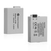 FirstPower 2 Pack LP-E8 Batteries for Canon EOS Rebel T3i, T5i, T2i, T4i
