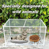 FITHUGOO Large Outdoor Cat House, Weatherproof cat House for Outdoor Cats, Durable and Cold-Proof and Windproof