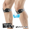 GOUNOD Silicone Patellar Tendon Support Strap 2 Pack,Knee Strap for Knee Pain Relief,Patella Band for Basketball,