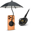 Magnetic Phone Umbrella for Sun,Outdoor Phone Sun Shade Shield with Flexible Angle Design & Rotatable Phone