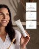 Mineral Unflavored Toothpaste for Adults w/Hydroxyapatite & Xylitol, 3.4Oz