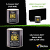 THE ONE All-In-One Paint & Primer - Black Matte, 8.5 Fl Oz/250ml Sample | 1 Coat Formula | Easy Indoor & Outdoor