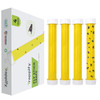 Trappify Hanging Fly Trap & Fruit Fly Traps for Indoors, Yellow, 4 Pack