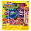 Play-Doh Retro Mix & Play Scented Slime for Kids, 6-Pack Variety, Cloud, Butter, Foam, Super Stretch, (Blue Raspberry,