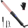 UNOBEY Curling Iron, Professional 1" Extended Barrel Curling Wand Iron