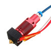 HICTOP CR-10S pro hotend CR-10s pro V2 hotend with Aluminum Heating Block 0.4mm Nozzle MK8 Black Silicone Sleeve fits