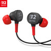 PowerA Wired Earbuds for Nintendo Switch 2- Black, Officially Licensed, 8 mm Speaker Drivers, in-Ear Design, 3