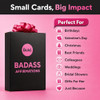 Bold. Badass Affirmation Cards - 300 Daily Motivational and Inspirational Affirmations for Women - Gifts for Women,
