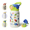 BOTTLE BOTTLE Kids Insulated Water Bottle 16 oz Astronaut